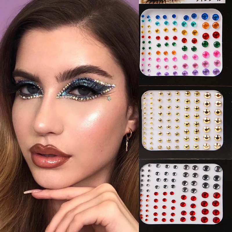 6 Color Disposable Tattoo Stickers Color Crystal Diamond DIY Eyes Face Body Waterproof Makeup Stickers Makeup Tools Face Jewelry
6 Color Disposable Tattoo Stickers Color Crystal Diamond DIY Eyes Face Body Waterproof Makeup Stickers Makeup Tools Face Jewelry