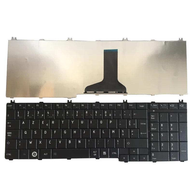 Французская клавиатура для ноутбука Toshiba Satellite L655D C655 C655D C650 C650D L650 L650D L755 L675 L675D