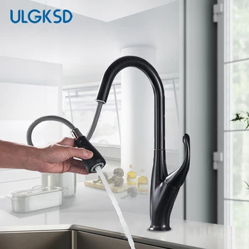 Pull Out Kitchen Faucets 360 Rotation Kitchen Tap Single lever Mixer Tap Cold Hot Water Sprayer Tap Torneira Robinet Cuisine
Pull Out Kitchen Faucets 360 Rotation Kitchen Tap Single lever Mixer Tap Cold Hot Water Sprayer Tap Torneira Robinet Cuisine
