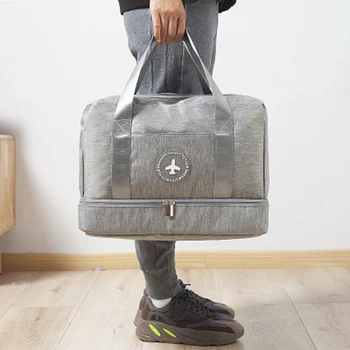 New Cationic Fabric Waterproof Storage Bag Large Capacity Double Layer Travel Bag Portable Duffle Bags Packing Cube Weekend Bags
New Cationic Fabric Waterproof Storage Bag Large Capacity Double Layer Travel Bag Portable Duffle Bags Packing Cube Weekend Bags