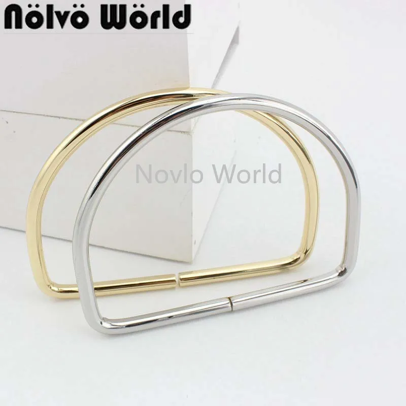 2-10-20 pieces 4 size Big D Rings Large Dee for sewing women bags metal handle frames accessories | Багаж и сумки