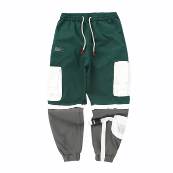 Patchwork Pockets Cargo Pants with Straps Men 2020 Harajuku Hip Hop Sweatpant Joggers Track Trousers Streetwear Techwear
Patchwork Pockets Cargo Pants with Straps Men 2020 Harajuku Hip Hop Sweatpant Joggers Track Trousers Streetwear Techwear