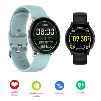 Fashion Men's Smart Watch Heart Rate Monitoring Sports Fitness Tracking IP67 Waterproof Time Weather Display Message Reminder
Fashion Men's Smart Watch Heart Rate Monitoring Sports Fitness Tracking IP67 Waterproof Time Weather Display Message Reminder