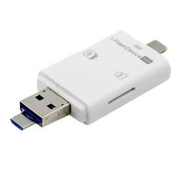 3 in 1 SD Card Reader Adapter Multifunctional USB For iPhone iPad PC Computer PR Sale
3 in 1 SD Card Reader Adapter Multifunctional USB For iPhone iPad PC Computer PR Sale