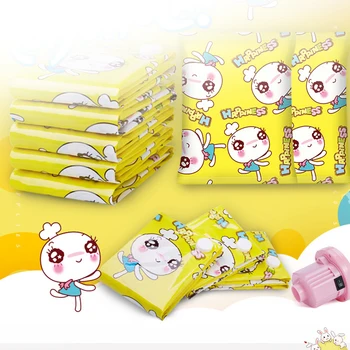 Home Vacuum Bag For Clothes Storage Bag With Valve Rabbit Pattern Foldable Compressed Organizer Space Saving Seal Packet 1/4 Pcs
Home Vacuum Bag For Clothes Storage Bag With Valve Rabbit Pattern Foldable Compressed Organizer Space Saving Seal Packet 1/4 Pcs