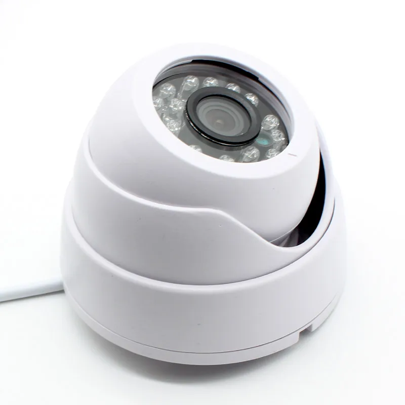 

HD Super 1/3" 700TVL CCD IR Color CCTV Indoor Dome Security Camera 24 LEDs D/N with 3.6mm 3mp lens