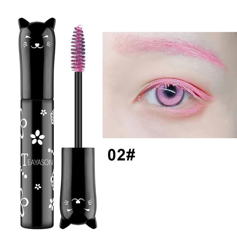 6 Color Mascara Waterproof Fast Dry Eyelashes Curls Extension Make-Up Eyelashes Blue Pink Purple Black White Ink Mascara TSLM1
6 Color Mascara Waterproof Fast Dry Eyelashes Curls Extension Make-Up Eyelashes Blue Pink Purple Black White Ink Mascara TSLM1