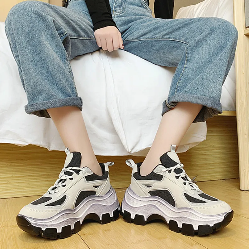 2020 Woman Autumn Running Shoes Comfortable Breathable Patchwork Flats Female Platform Sneakers Women Chaussure Femme E14-70
2020 Woman Autumn Running Shoes Comfortable Breathable Patchwork Flats Female Platform Sneakers Women Chaussure Femme E14-70