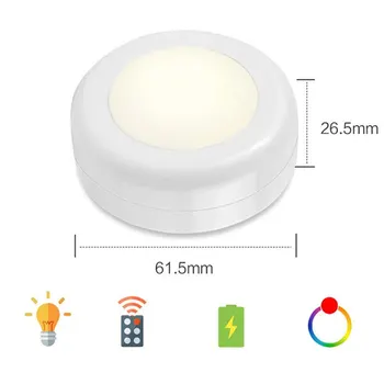 LED Under Cabinet Light Dimmable Touch Sensor Under Cabinet Light Dimmable Cupboard Closet Night Lamp with Remote Puck Lamp
LED Under Cabinet Light Dimmable Touch Sensor Under Cabinet Light Dimmable Cupboard Closet Night Lamp with Remote Puck Lamp