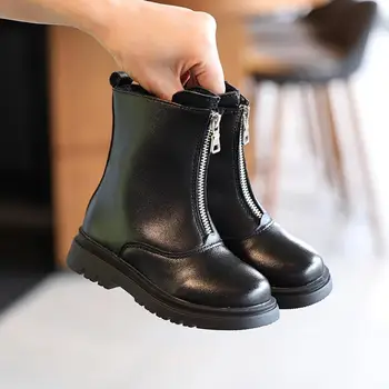 Warm Children Fashion Martin Boots Winter Teen Girls Boys Chelsea Boot Kids Snow Boots PU Leather Sneakers Baby Kids Sport Shoes 
Warm Children Fashion Martin Boots Winter Teen Girls Boys Chelsea Boot Kids Snow Boots PU Leather Sneakers Baby Kids Sport Shoes