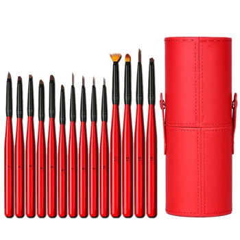 14Pcs/Set Nail Painting Brush Makeup Synthetic Brush Nail Polish Painting Art Pen with Storage Box
14Pcs/Set Nail Painting Brush Makeup Synthetic Brush Nail Polish Painting Art Pen with Storage Box