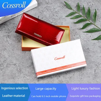2020 new women wallets genuine leather wallet woman long cow leather ladies purses luxury brand female coin purse
2020 new women wallets genuine leather wallet woman long cow leather ladies purses luxury brand female coin purse