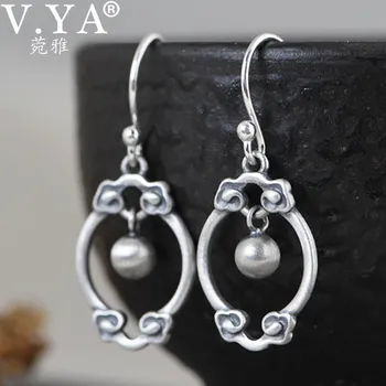 V.YA 925 Sterling Silver Hollow Ethnic Thai Silver Earrings for Women Cloud Tassels Earrings Vintage Femal Fine Jewelry
V.YA 925 Sterling Silver Hollow Ethnic Thai Silver Earrings for Women Cloud Tassels Earrings Vintage Femal Fine Jewelry