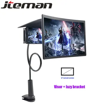 12“ Phone Screen Amplifier Projection 3D Cinema Amplificatore Schermo Lupa Para Celular Magnifier Amplifier Lazy Bracket Visor
12“ Phone Screen Amplifier Projection 3D Cinema Amplificatore Schermo Lupa Para Celular Magnifier Amplifier Lazy Bracket Visor