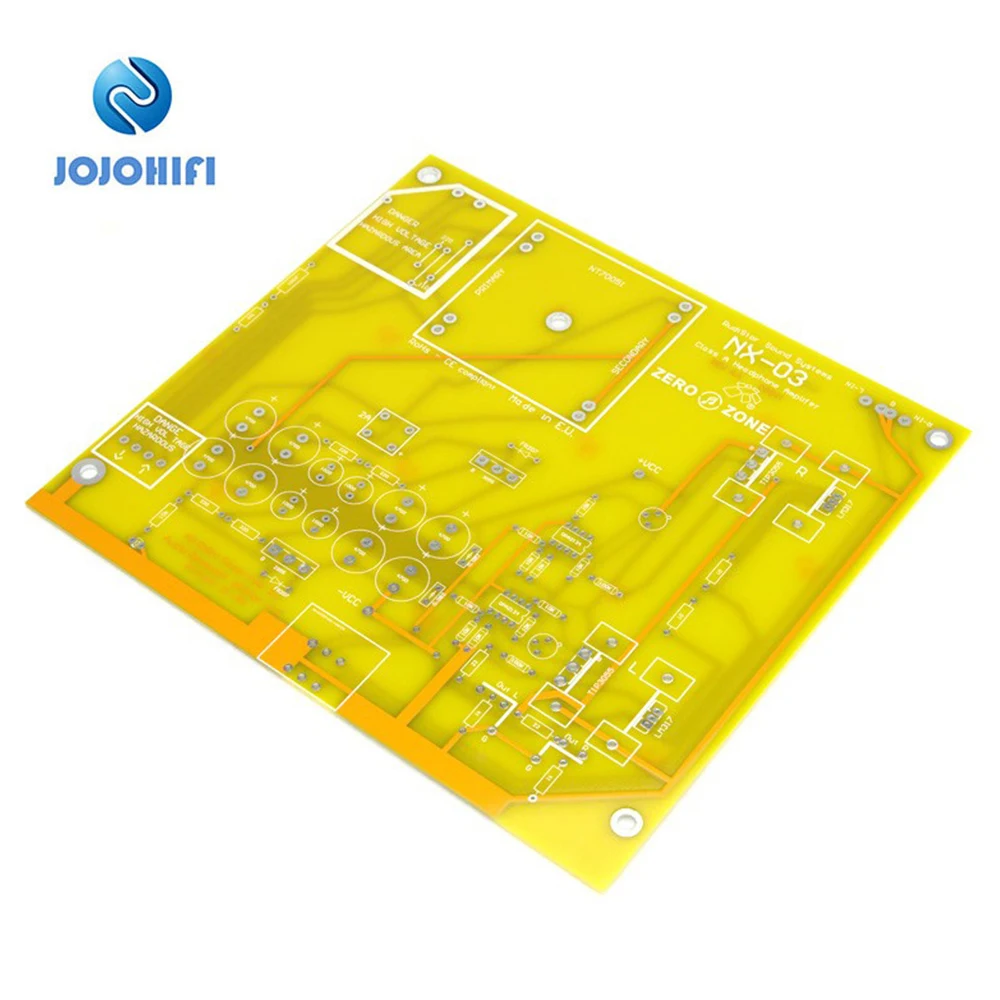 DIY PCB Board for NX-03 Headphone AMP Amplifier Board Base On Italy RudiStor NX03 Amp Board
DIY PCB Board for NX-03 Headphone AMP Amplifier Board Base On Italy RudiStor NX03 Amp Board