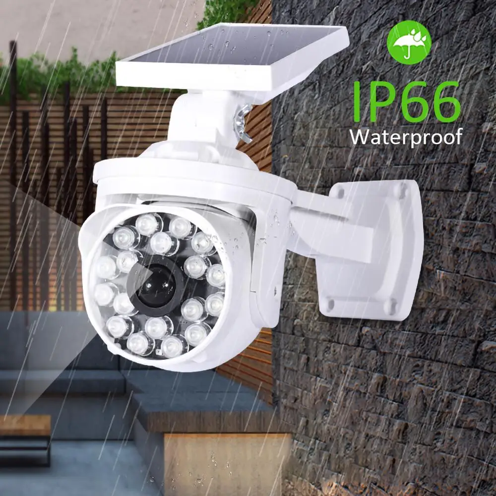 18pcs LEDs Solar Power Led Pir Motion Sensor Wall Light Simulation Camera Monitoring Pir Motion Sensor Wall Lamp Security Light
18pcs LEDs Solar Power Led Pir Motion Sensor Wall Light Simulation Camera Monitoring Pir Motion Sensor Wall Lamp Security Light