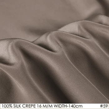 100% SILK CREPE DE CHINE 140cm width 16momme Natural Silk fabric for dress Reddish Gray NO59
100% SILK CREPE DE CHINE 140cm width 16momme Natural Silk fabric for dress Reddish Gray NO59
