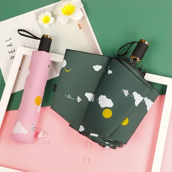 Hot paraguas Folding Umbrella Nine plywood folding small fresh aircraft three fold UV folding hand open vinyl sun umbrella
Hot paraguas Folding Umbrella Nine plywood folding small fresh aircraft three fold UV folding hand open vinyl sun umbrella