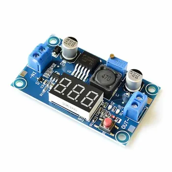 LM2596 DC-DC adjustable step-down module with voltmeter display factory direct sales
LM2596 DC-DC adjustable step-down module with voltmeter display factory direct sales