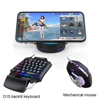 Keyboard Mouse Converter Gamepad Mobile Bluetooth 5.0 Android Mobile Controller Gaming For PUBG iOS iPad To PC
Keyboard Mouse Converter Gamepad Mobile Bluetooth 5.0 Android Mobile Controller Gaming For PUBG iOS iPad To PC