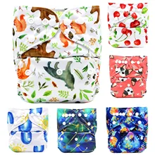 Pocket Baby Diaper Washable Cloth Diaper New Type of Printing and Leak-proof Newborn Reusable Diapers Children Bebes
Pocket Baby Diaper Washable Cloth Diaper New Type of Printing and Leak-proof Newborn Reusable Diapers Children Bebes
