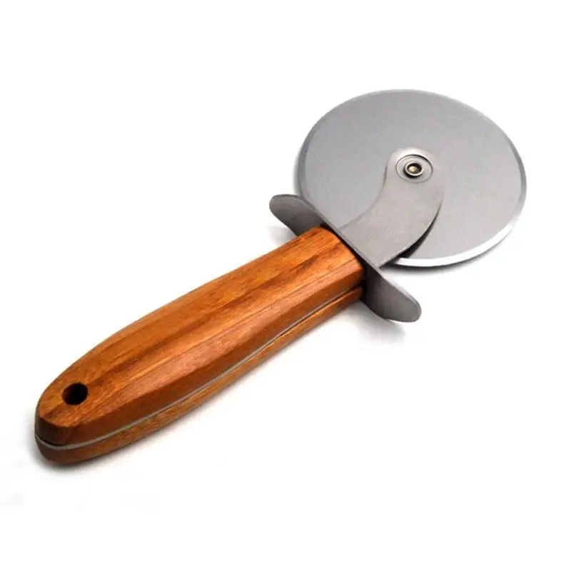 Health Wood Handle Pizza Knife Stainless Steel Round Wheel Cake Bread Home Kitchen Tool Bakeware Baking Tools
Health Wood Handle Pizza Knife Stainless Steel Round Wheel Cake Bread Home Kitchen Tool Bakeware Baking Tools