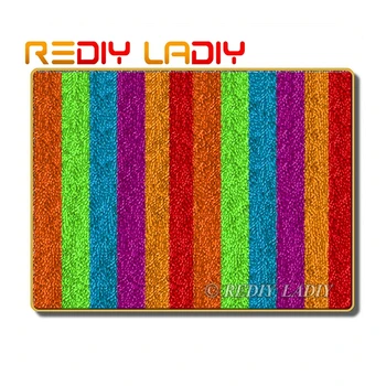 Latch Hook Kits Make Your Own Rug Rainbow Strip Crocheting Cushion Mat DIY Carpet Rug Acrylic Yarn Printed Canvas Hobby & Crafts
Latch Hook Kits Make Your Own Rug Rainbow Strip Crocheting Cushion Mat DIY Carpet Rug Acrylic Yarn Printed Canvas Hobby & Crafts