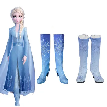 Queen Elsa Anna Frozen 2 Cosplay Costume Adult Blue High Heels Halloween High Quality Customized Boots
Queen Elsa Anna Frozen 2 Cosplay Costume Adult Blue High Heels Halloween High Quality Customized Boots