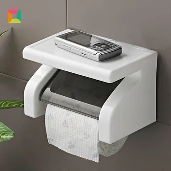 1pc Creative Wall Mounted Toilet Paper Holder Paper Roll Holder Tissue Rack Phone Storage Box Rack Tissue Dispenser Cozy 
1pc Creative Wall Mounted Toilet Paper Holder Paper Roll Holder Tissue Rack Phone Storage Box Rack Tissue Dispenser Cozy