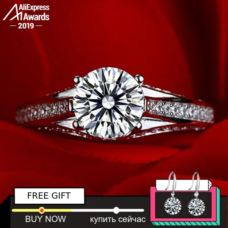 7.5mm Round Cut S925 Fine Jewelry sterling silver ring Lab-created diamond Carat 4Cs wedding proposal dream
7.5mm Round Cut S925 Fine Jewelry sterling silver ring Lab-created diamond Carat 4Cs wedding proposal dream
