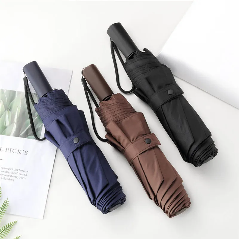 LSD Three Folding Sun Rain Umbrella Women Men Large Strong Frame Windproof Anti-UV 8Ribs Gentle Mijia Umbrellas 3 colors
LSD Three Folding Sun Rain Umbrella Women Men Large Strong Frame Windproof Anti-UV 8Ribs Gentle Mijia Umbrellas 3 colors