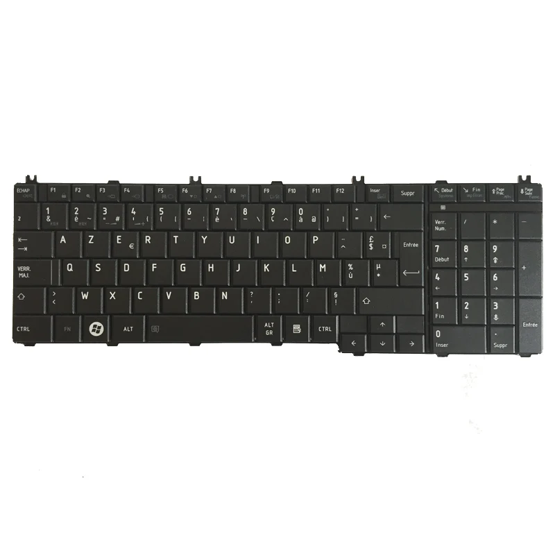 Французская клавиатура для ноутбука Toshiba Satellite L655D C655 C655D C650 C650D L650 L650D L755 L675 L675D