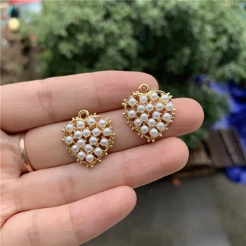 2pcs/lot ABS Pearls Zinc Alloy Golden Charms for Jewelry Making Jewelry Pendants Diy Accessories Jewelry Finding Component
2pcs/lot ABS Pearls Zinc Alloy Golden Charms for Jewelry Making Jewelry Pendants Diy Accessories Jewelry Finding Component