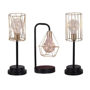 Geometric Iron Diamond Lamp Small Night Light Bedside Table Lamp for Home Bedroom Decoration
Geometric Iron Diamond Lamp Small Night Light Bedside Table Lamp for Home Bedroom Decoration