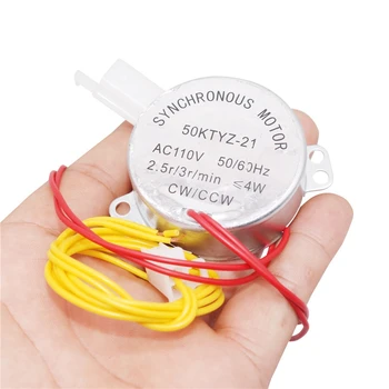 1 Pcs Incubator Automatic Egg Turning Motor Synchronous Motor 2.5/3R/Min Cw/Ccw Farm Chicken
1 Pcs Incubator Automatic Egg Turning Motor Synchronous Motor 2.5/3R/Min Cw/Ccw Farm Chicken