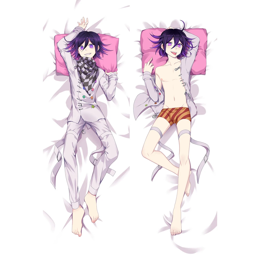 Чехол для подушки аниме Danganronpa Ouma Kokichi Dakimakura обнимающий тело Naegi Makoto ...