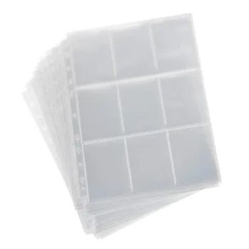 Wallets Album Pages Collection 270 Pockets Trading Gaming Card Sleeves Storage Polypropylene Transparent Storage
Wallets Album Pages Collection 270 Pockets Trading Gaming Card Sleeves Storage Polypropylene Transparent Storage