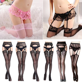 Sexy Lingerie for Women Girls Lace Stockings Suspender Garter Belt Nightclubs Pantyhose Thigh High Over Knee Stocking
Sexy Lingerie for Women Girls Lace Stockings Suspender Garter Belt Nightclubs Pantyhose Thigh High Over Knee Stocking