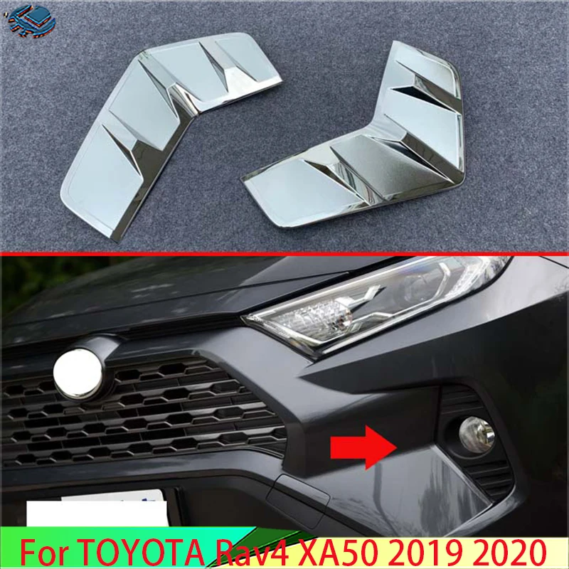 For TOYOTA Rav4 Hybrid (XA50) 2019 2020 Decorate Accessories ABS Chrome Front Fog Light Lamp Trim Molding Bezel Garnish Sticker
For TOYOTA Rav4 Hybrid (XA50) 2019 2020 Decorate Accessories ABS Chrome Front Fog Light Lamp Trim Molding Bezel Garnish Sticker