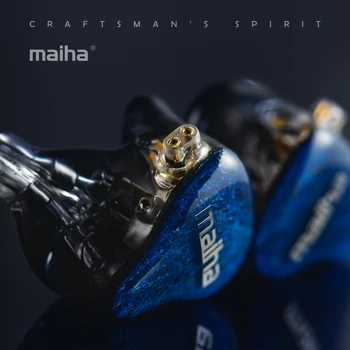 MAIHA In Ear Earphone 1DD+4BA 5 Drivers HiFI in-Ear Earbuds with 3 Way Crossover,Detachable 2 Pin 0.78mm Noise Canceling Hybrid
MAIHA In Ear Earphone 1DD+4BA 5 Drivers HiFI in-Ear Earbuds with 3 Way Crossover,Detachable 2 Pin 0.78mm Noise Canceling Hybrid