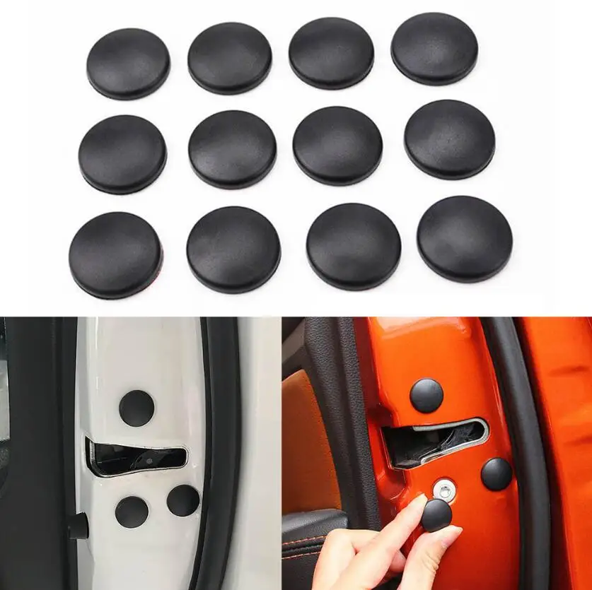 Car Door Lock Screw Protector Cover for Kia Rio 4 X-Line Lada Vesta VW POLO 6R 6C Ford Focus 3 MK3 | Автомобили и мотоциклы