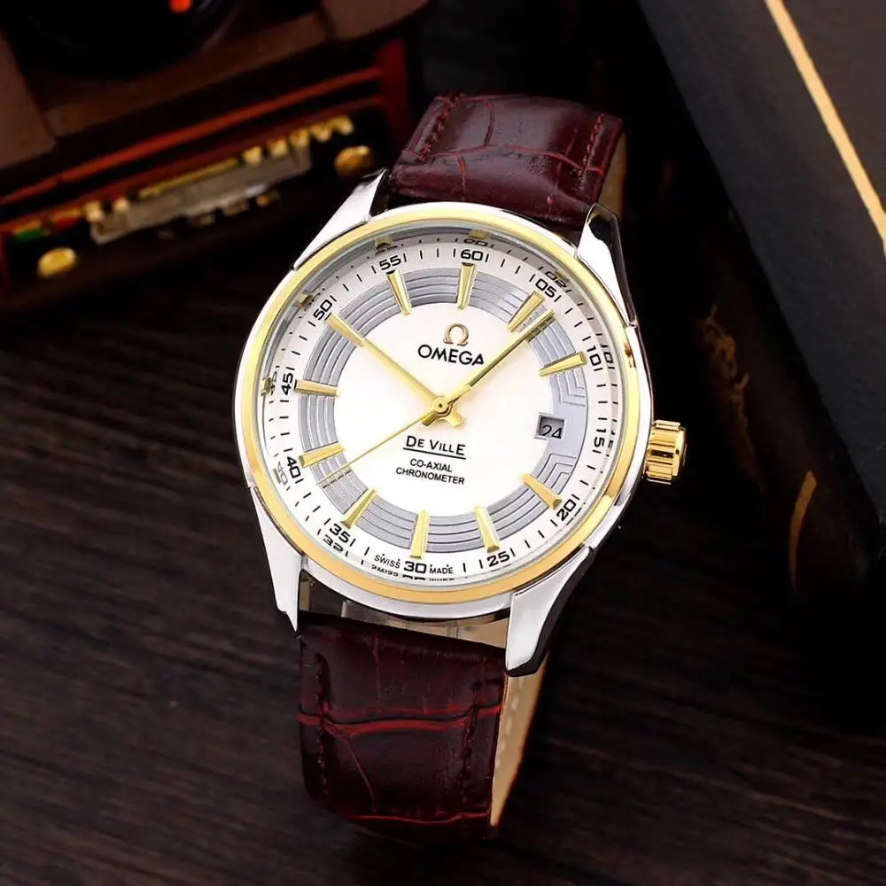 Omega-high-end ceramic bezel men's and women's simple automatic movement 007 watch designer watch watch 1906
Omega-high-end ceramic bezel men's and women's simple automatic movement 007 watch designer watch watch 1906