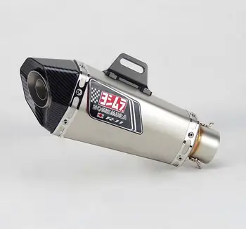 Universal51mm motorcycle with Db killer yoshimura exhaust muffler for SV650 R6 R15 R3 ZX6R ZX10 Z900 CBR1000 GSXR1000 K7 MT07
Universal51mm motorcycle with Db killer yoshimura exhaust muffler for SV650 R6 R15 R3 ZX6R ZX10 Z900 CBR1000 GSXR1000 K7 MT07