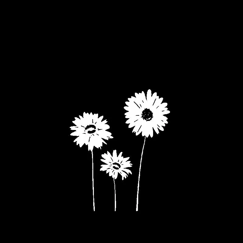 Creative Design of Car Sticker PVC Rotating Around The Sun Sunflower Sticker Black/silver 14CM* 16.9cm
Creative Design of Car Sticker PVC Rotating Around The Sun Sunflower Sticker Black/silver 14CM* 16.9cm