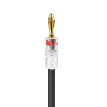 3M Hifi Speaker Cable with Banana Plug for Home Theater Multimedia Amplifier Kit 
3M Hifi Speaker Cable with Banana Plug for Home Theater Multimedia Amplifier Kit