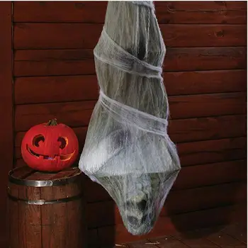 Halloween Mummy Hanging Upside Down Cobweb Spider Mummy Spooky Scary Haunted House Prop Scary Mummy Ornament Party Haunted House
Halloween Mummy Hanging Upside Down Cobweb Spider Mummy Spooky Scary Haunted House Prop Scary Mummy Ornament Party Haunted House