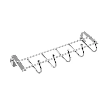 1pc Over Door Home Coat Towel Hanger Bathroom Kitchen Rack Holder Shelf 5 Hooks Bathroom Cabinet Holder Organizer
1pc Over Door Home Coat Towel Hanger Bathroom Kitchen Rack Holder Shelf 5 Hooks Bathroom Cabinet Holder Organizer