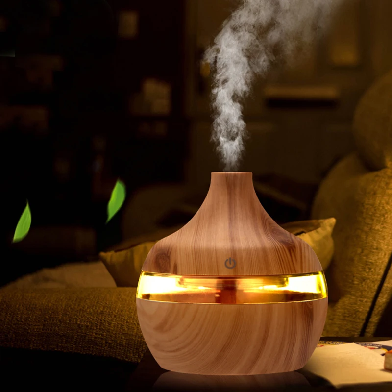 Electric Humidifier Essential Aroma Oil Diffuser Ultrasonic Wood Grain Air Humidifier USB Mini Mist Maker LED Light For 
Electric Humidifier Essential Aroma Oil Diffuser Ultrasonic Wood Grain Air Humidifier USB Mini Mist Maker LED Light For