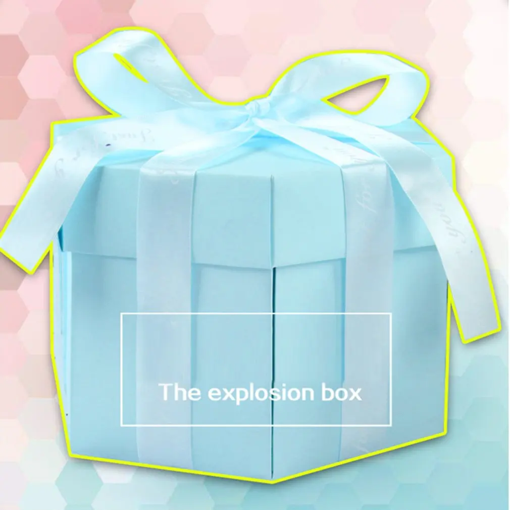 surprise explosion box manual diy album vibrating