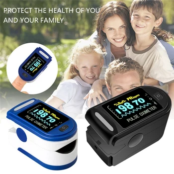 Pulse Oximeter Monitor Finger Pulse Oxymeter Digital Oxygen Meter Clip Type Spo2 Pr Sensor LED multi-color Display Pulse
Pulse Oximeter Monitor Finger Pulse Oxymeter Digital Oxygen Meter Clip Type Spo2 Pr Sensor LED multi-color Display Pulse